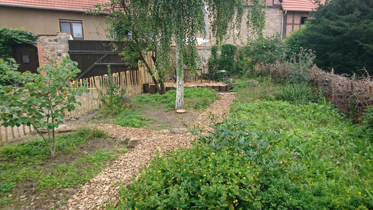 Huette Mit Herz Im Harz Apartamento Meisdorf Exterior foto