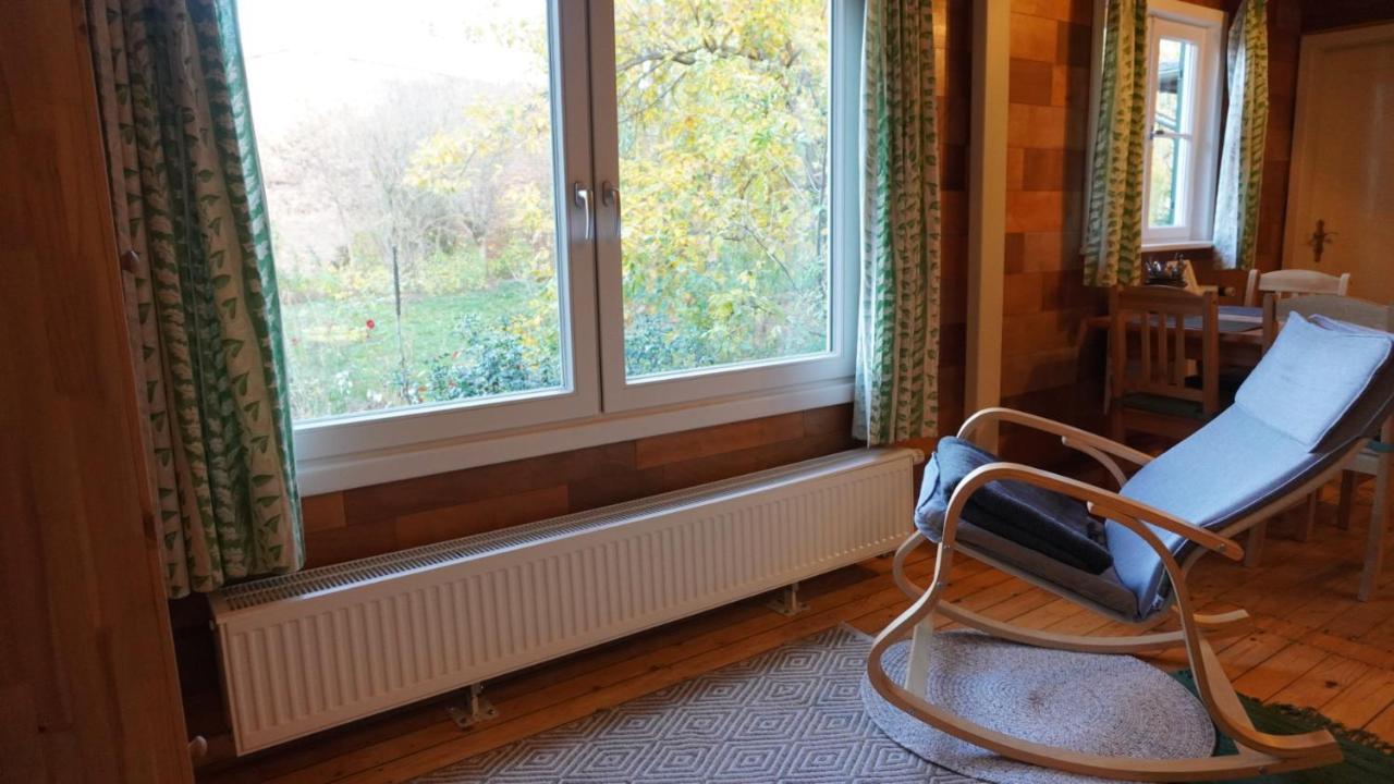 Huette Mit Herz Im Harz Apartamento Meisdorf Exterior foto